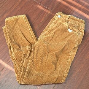 PacSun Corduroy Pants in Warm Tan